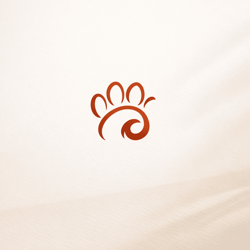 Monkey Paw — a stylized curled paw mark